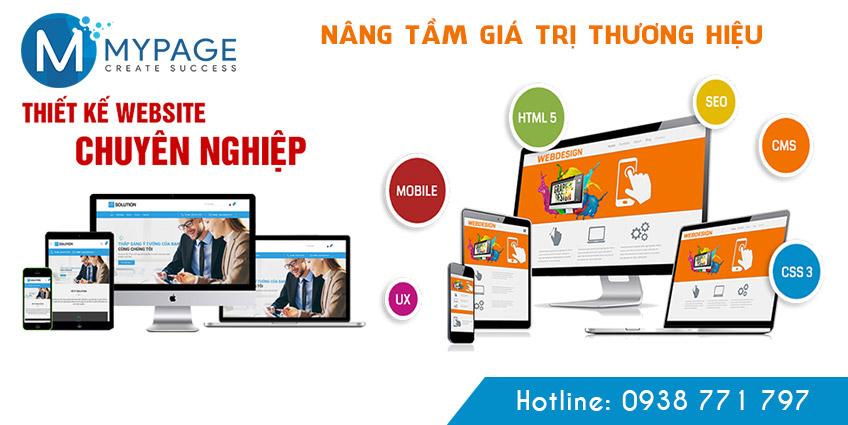 Thiết kế website chuyên nghiệp