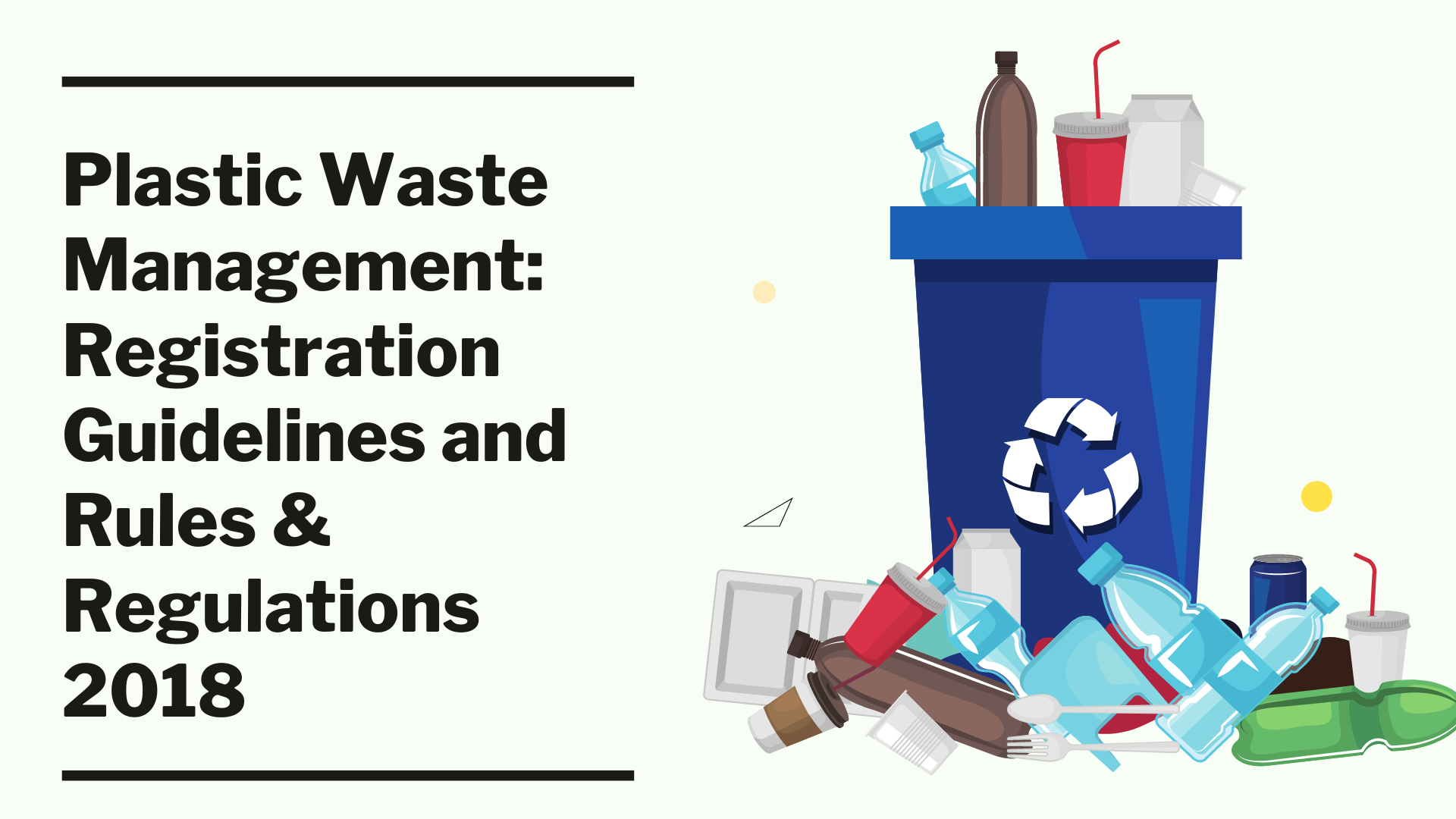 Plastic Waste Management Registration Guidelines and Rules