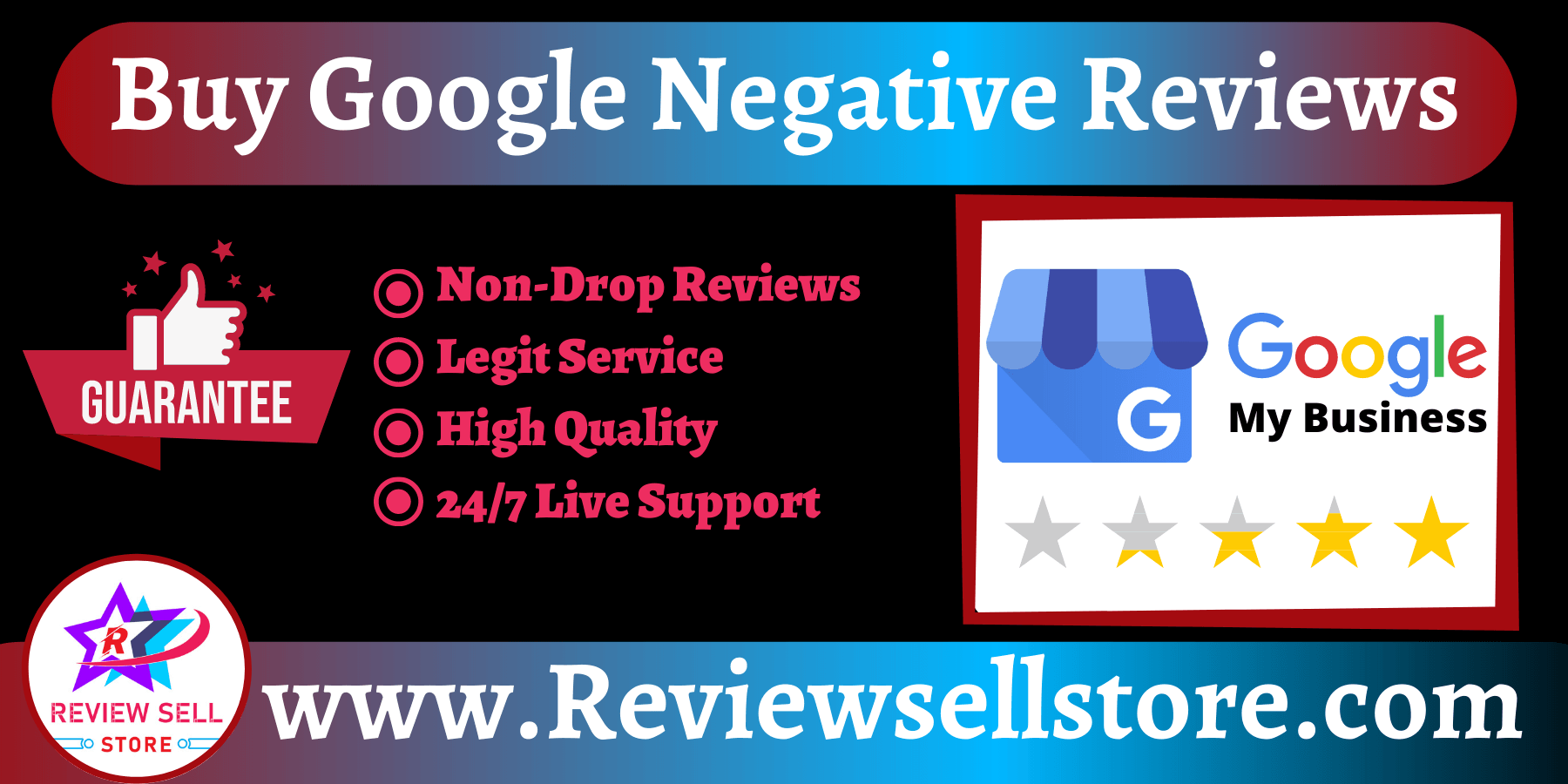 Buy Negative Google reviews