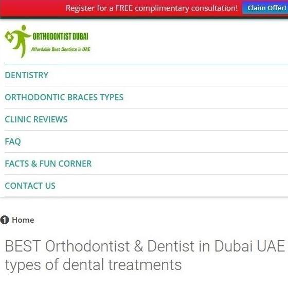 Orthodontist Dubai