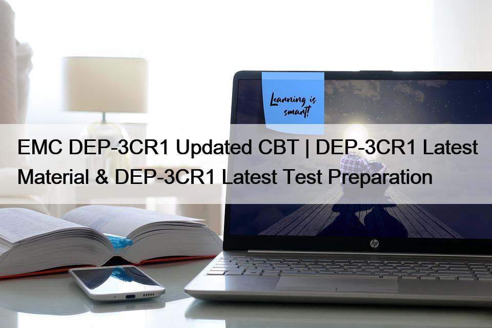 DEP-3CR1 Valid Exam Cost