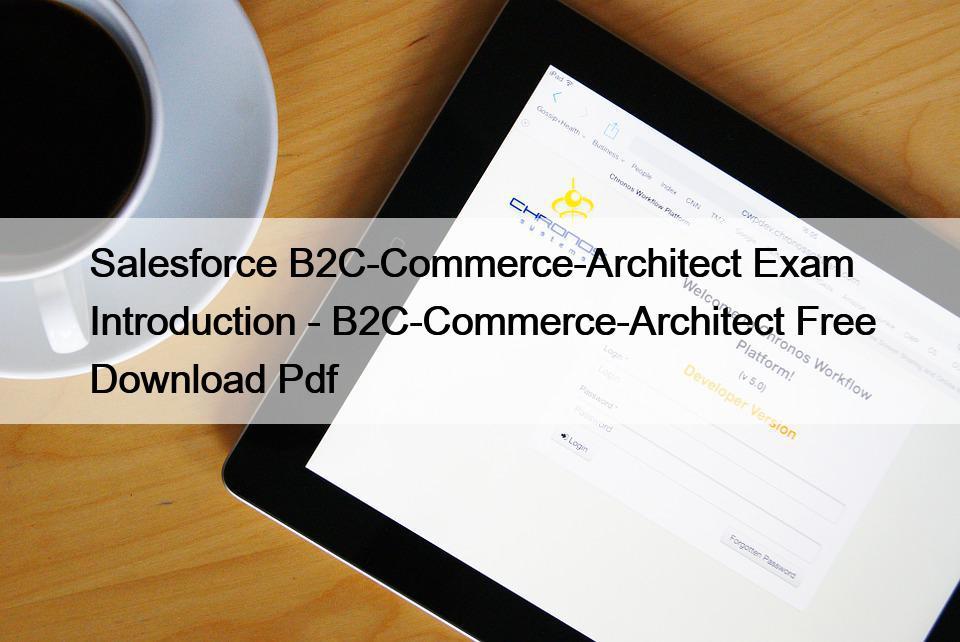 B2C-Commerce-Architect Praxisprüfung