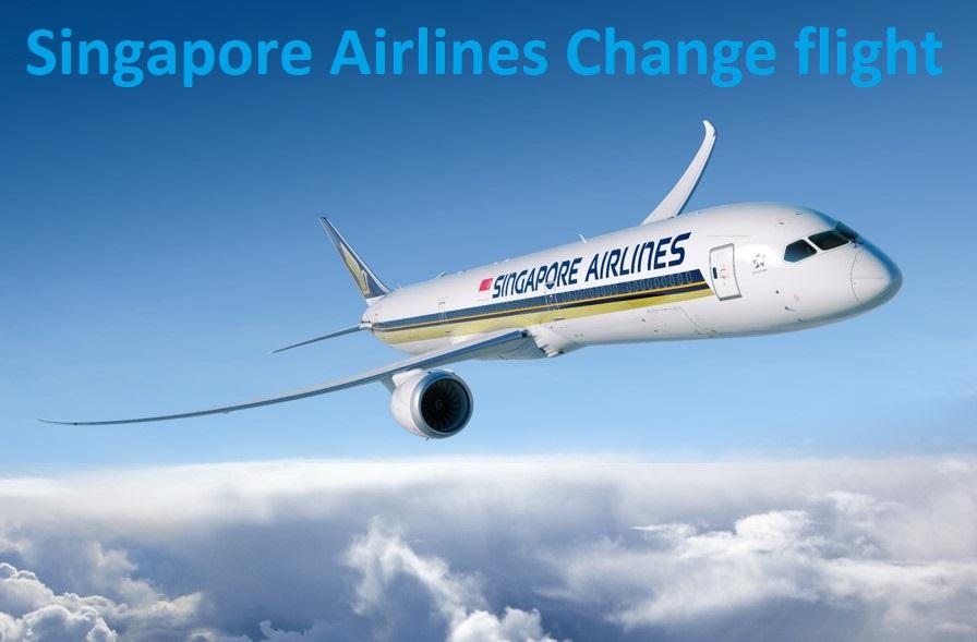 How do I change my flight date on Singapore Airlines?