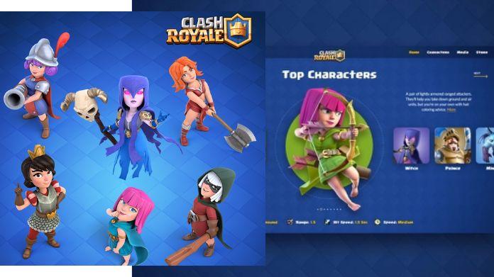 characters in clash royale