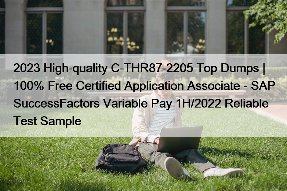 Real C-THR87-2205 Dumps