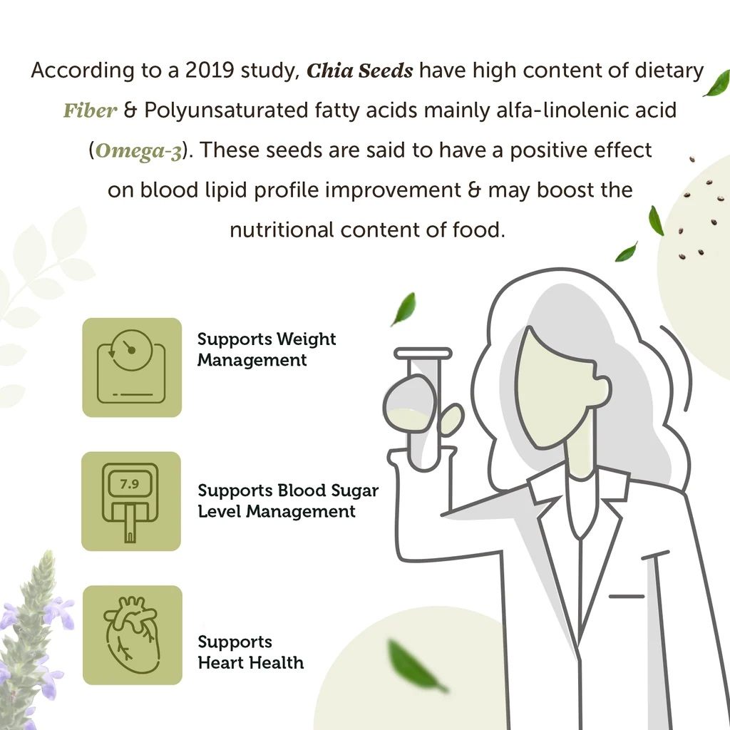 Chia seeds are a great way to add a healthy dose of fiber to your diet. They’re also a good source of protein, omega-3 fatty acids, and vitamins. Before purchasing, look for a brand that sources chia seeds sustainably from small farmers. This ensures that you’re getting the best possible quality.