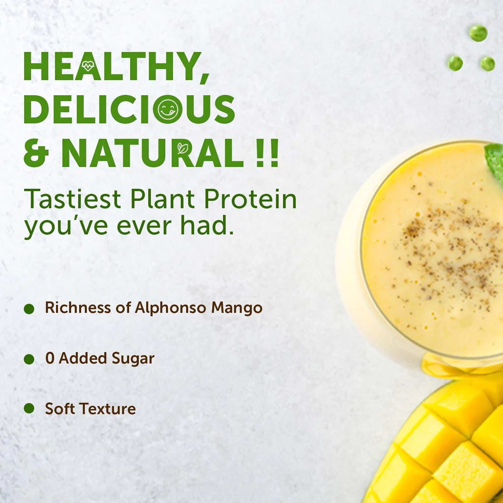 Neuherbs brings to you a healthy, delicious & natural plant protein with amazing benefits. It is a natural plant protein powder for women & men. It helps meet the body's daily protein requirements, manage weight, build & recover muscle mass & reach your fitness goals.