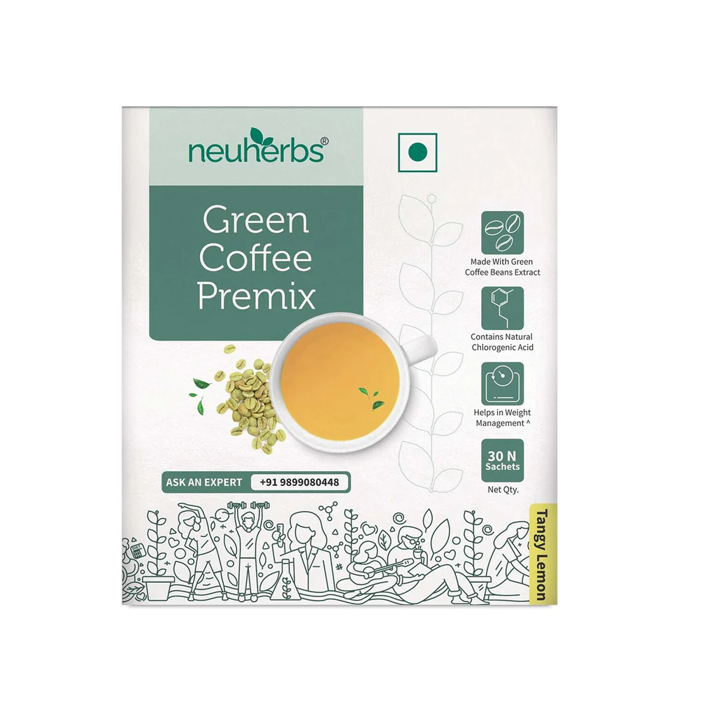 If you are looking for a natural weight loss drink, then this Green Coffee Premix will help you. It is plant-based and uses raw and unroasted green coffee beans with associated health benefits.