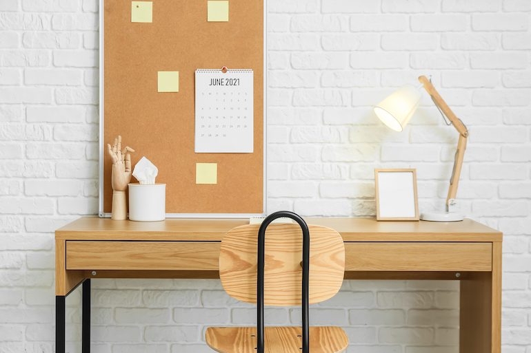 Wooden study table