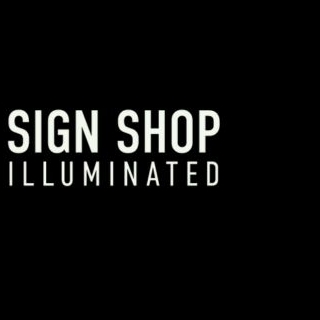 SEO Sign Shop Illuminated