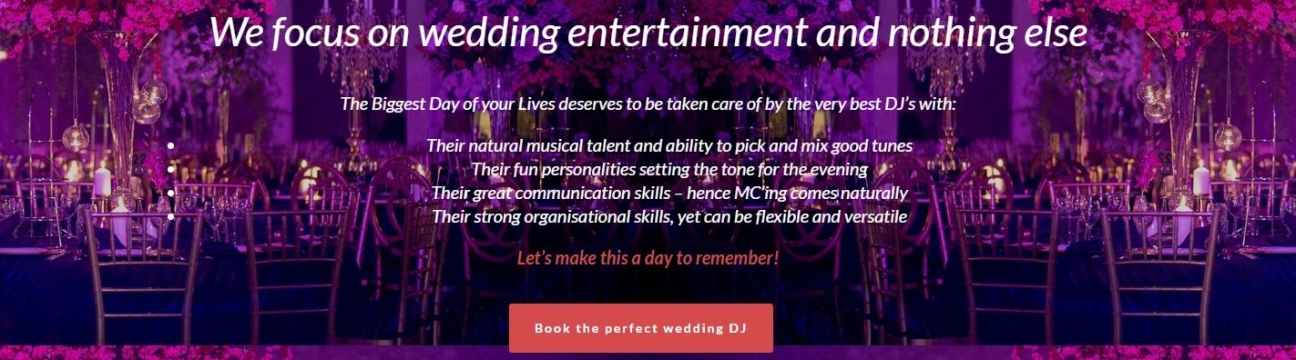 Wedding DJ Hire