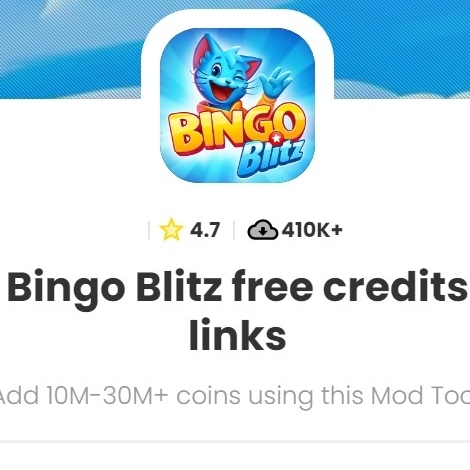 Bingo Blitz Free Credits Links