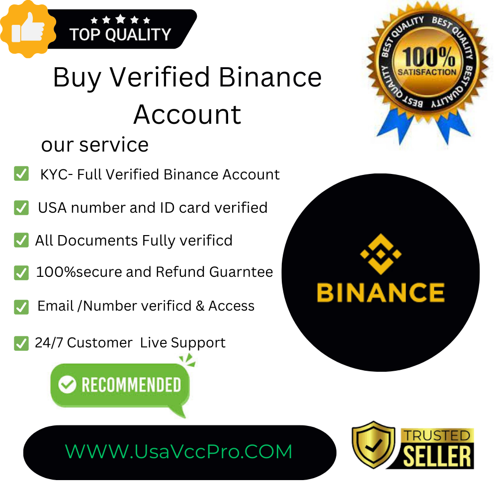 UsaVccPro Is The Best Place Buy Verified Binance Account.