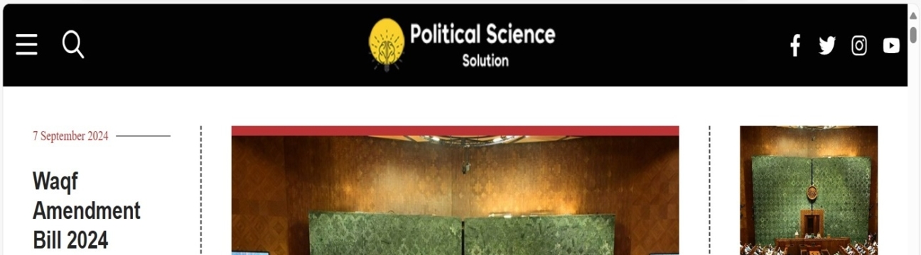 Political Science Solution