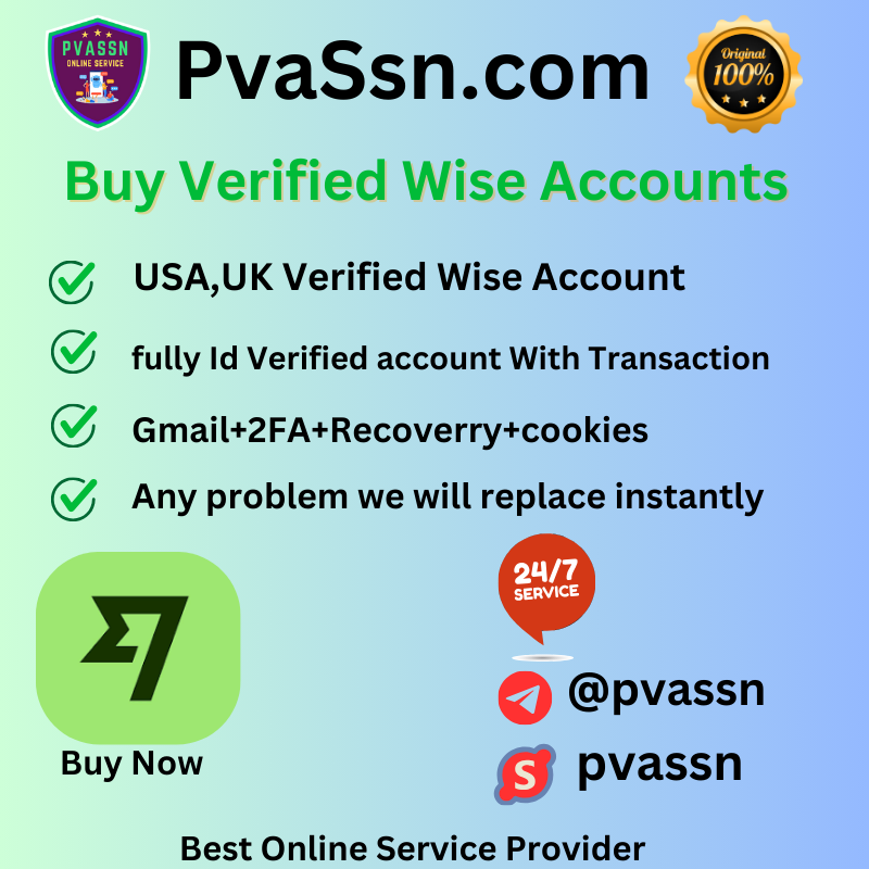 Buy Verified Wise  Accounts-