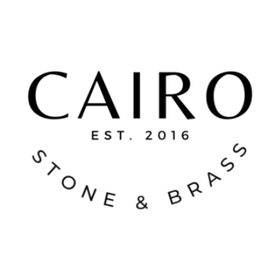 Cairo Stone Brass