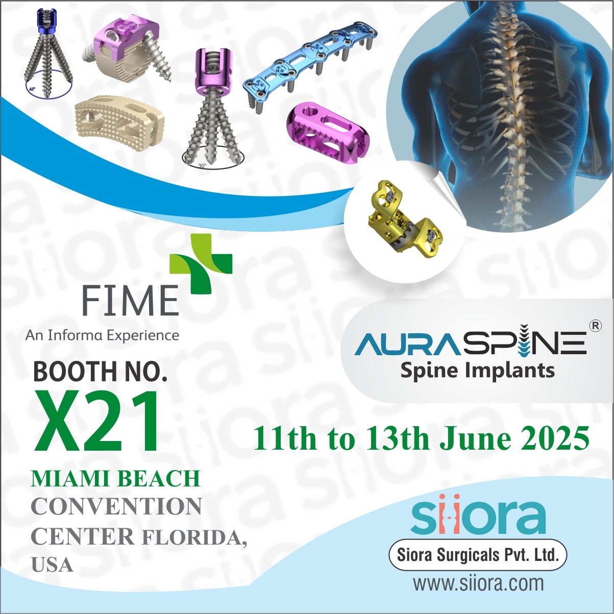 Unlocking Innovation in Healthcare: Join Siora at FIME 2025, Booth X21